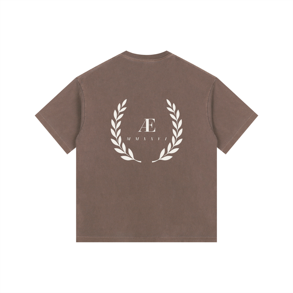 Vintage Washed Oversized Cotton T-Shirt