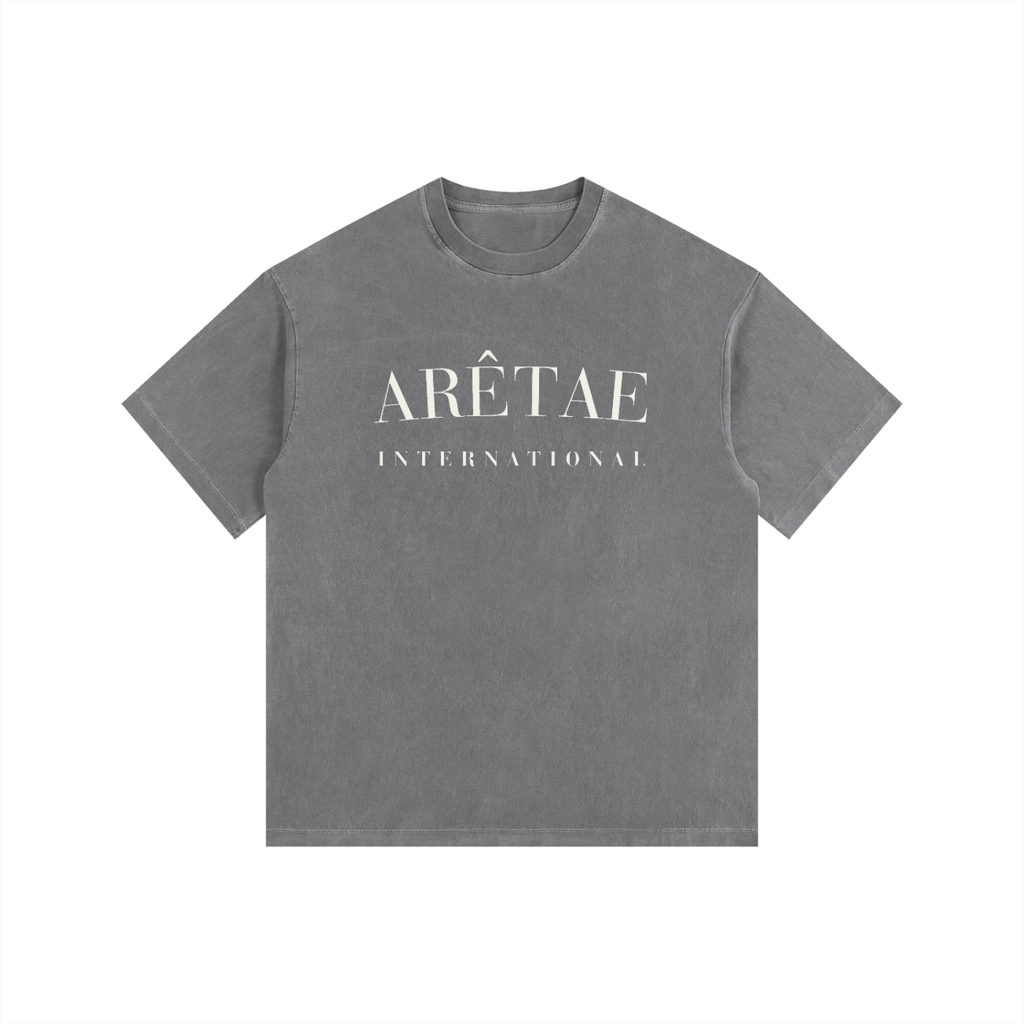 Vintage Washed Oversized Cotton T-Shirt