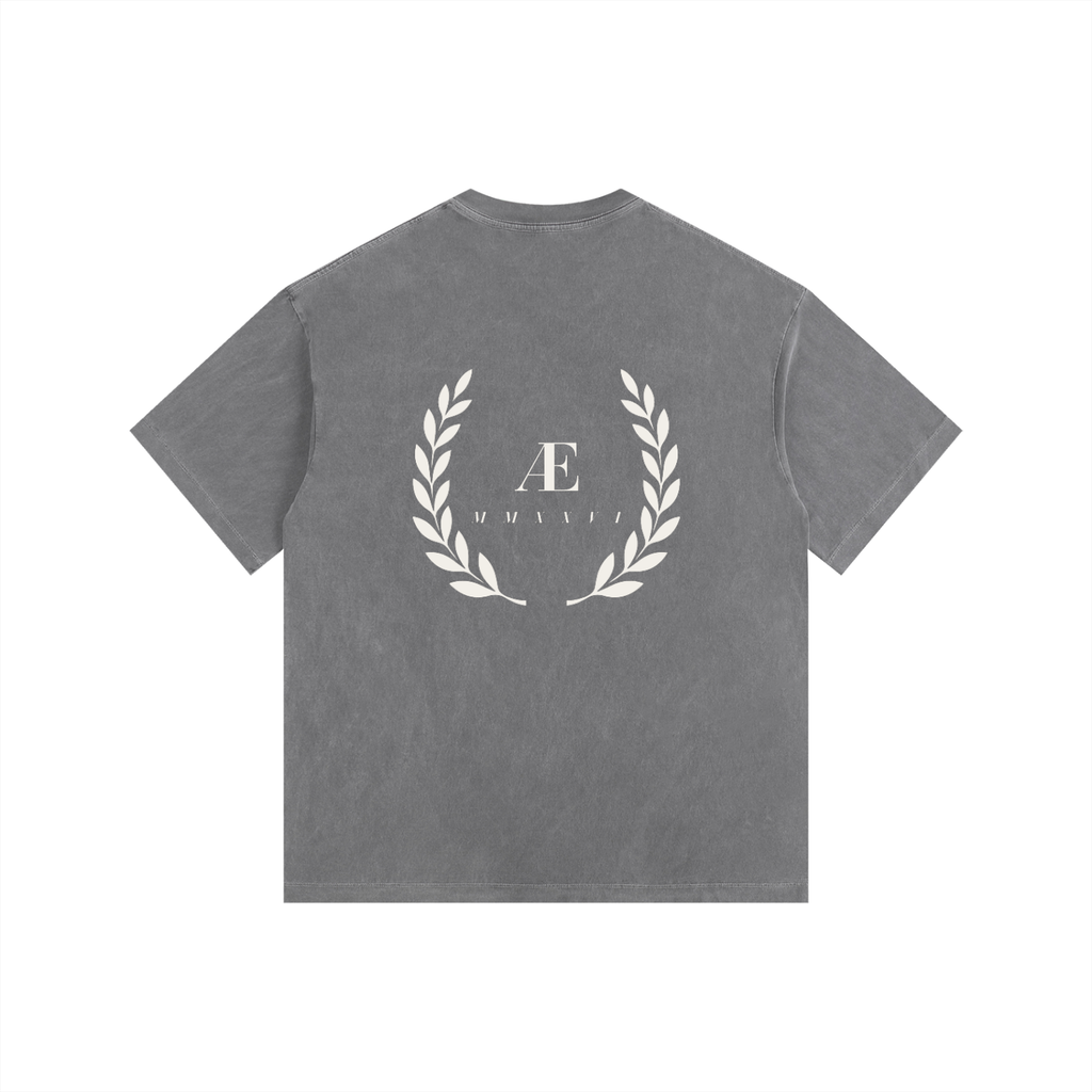 Vintage Washed Oversized Cotton T-Shirt